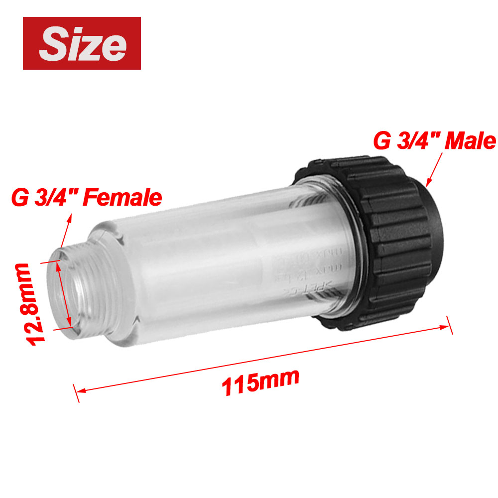 Filter For Car Washer G 3/4'' Filter For K2 K3 K4 K5 K6 K7 Series High Pressure Washer