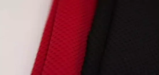 100% Polyester Spandex Bird Eyes Mesh Tricot Fabric