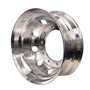 22.5 Inch Alloy and Aluminum Tubeless Heavy Duty Truck Wheel Rim for Tires 10R22.5, 11R22.5, 255/70R22.5, 265/70R22.5