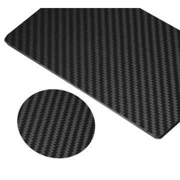 3k twill glossy carbon fiber plate for drone