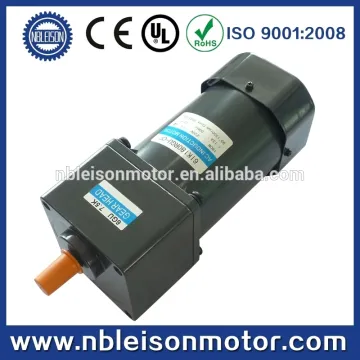110v 220v high torque single phase there phase 180w ac induction gear motor