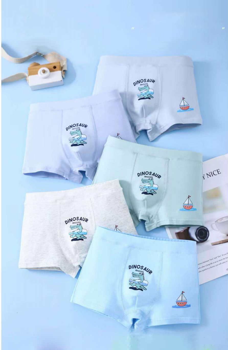 Blue cartoon panties