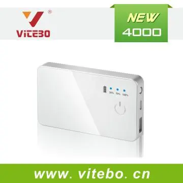 External Battery Pack 4000mAh For iPhone 5 iPad mini