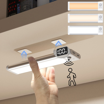 44 LED Under Cabinet Light - USB Rechargeable Motion Sensor Kitchen Stair Light
