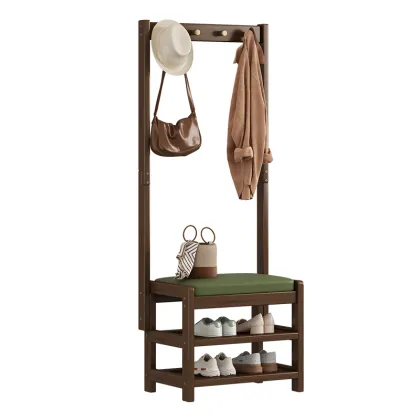 Multi-Functional Nan Bamboo Freestanding Coat Rack