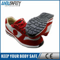 Alta qualidade de esportes novos sapatos de segurança com biqueira de aço