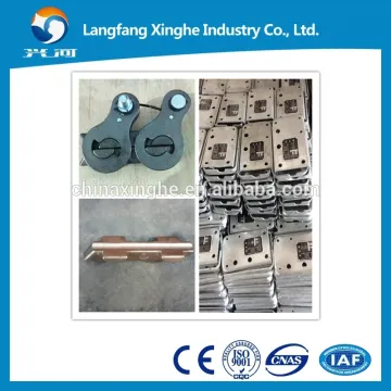 Tilt-proofing safety lock for hot galvanized / aluminium alloy adjustable work platform / mobile work platform for sale