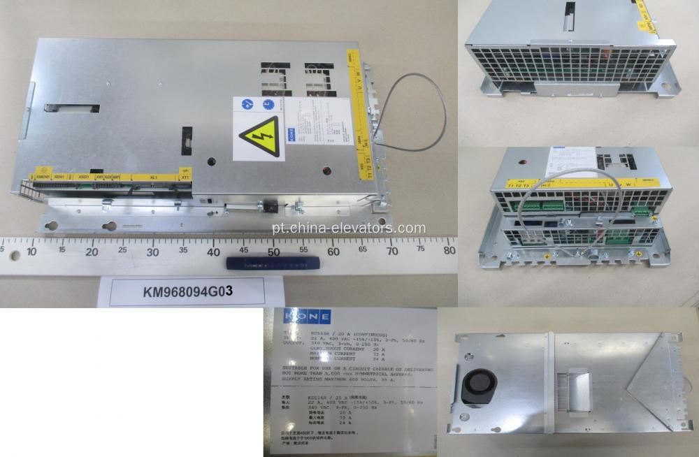 KM968094G03 KDL16R Drive para elevadores Kone