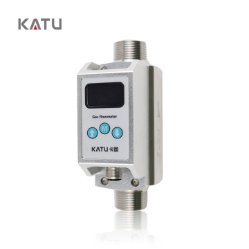 KATU High Sensitivity Gas Mass Flow Meter 8~24 VDC Power Supply