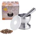 Stainless Steel Mortar and Pestle Set