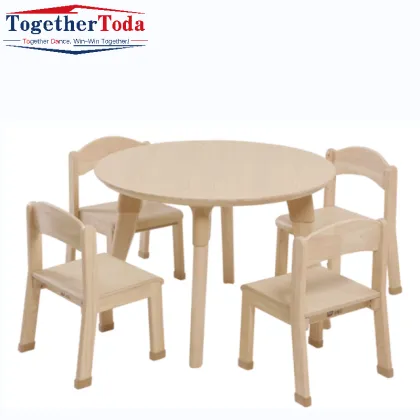 Solid Wood Kindergarten Tables and Chairs