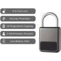Inteligentne ładowarki USB odciski palców bezkluczowych kłódki