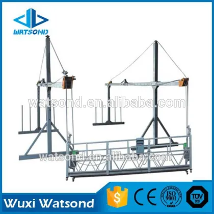 China Factory ZLP WATSOND Brand electric scaffold suspended platform