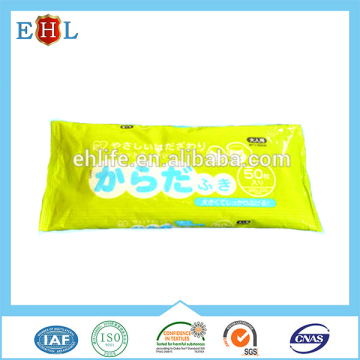 EHL Natural care Tender flushable organic baby wipes