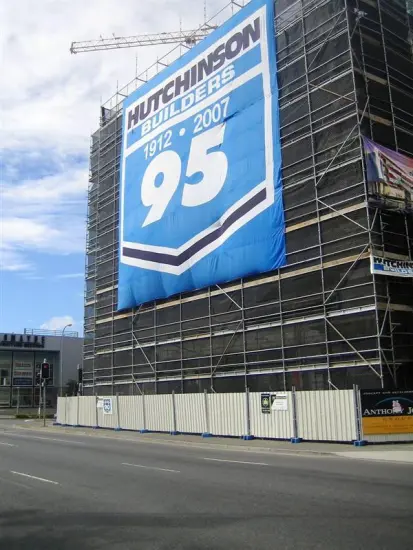 projection screen banner roll banner