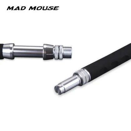 MADMOUSE Heavy Ocean Boat Fishing Rod 1.8m 480g Metal Wheel Seat Jigging Saltwater Fishing