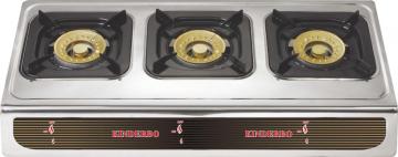 3 burner Stainless Steel Gas Stove Cooktop