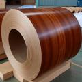 Pola kayu baja lembaran berlapis PVC