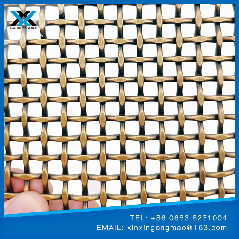 Wire Grille Diamond Metal Wire Mesh