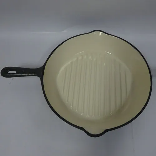 Color Enameled Cast Iron Saute Pans