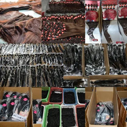 Vietnamese hair company wholesale Vietnamese Funmi magic weft hair,100% natural Vietnamese human hair extensions