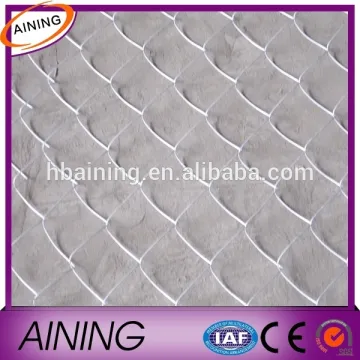 Chain link fence per sqm weight/Diamond chain link mesh/6ft chain link fence