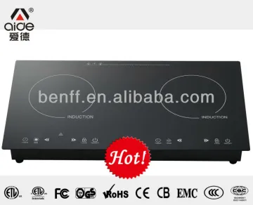 Best quality! touch control 4 digital display electric double burner induction cooker
