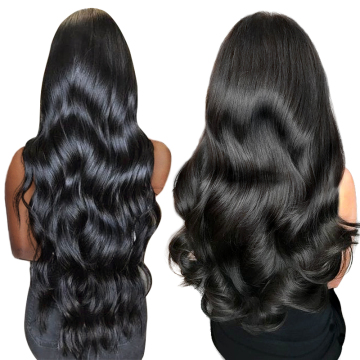 40 inches Virgin Brazilian hair bundles Straight Cuticle Aligned Human Hair Extensions lace frontal wigs hair bundles extensions