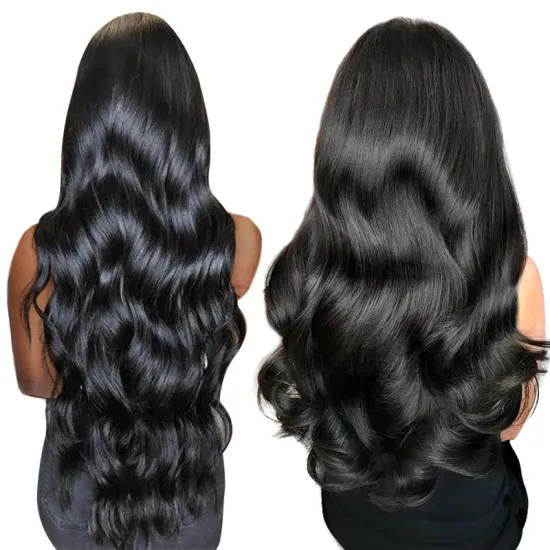40 inches Virgin Brazilian hair bundles Straight Cuticle Aligned Human Hair Extensions lace frontal wigs hair bundles extensions