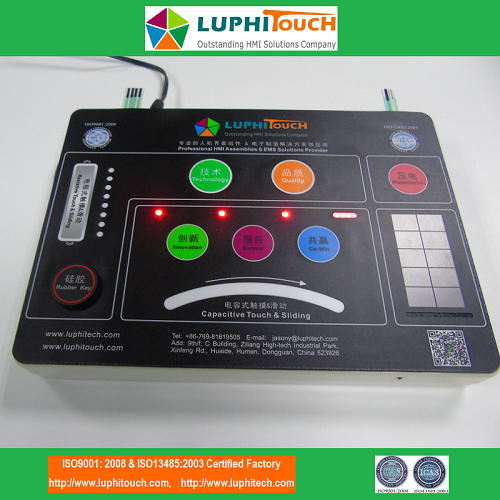 LUPHITOUCH Capacitive Touch Slider Demo màng bàn phím