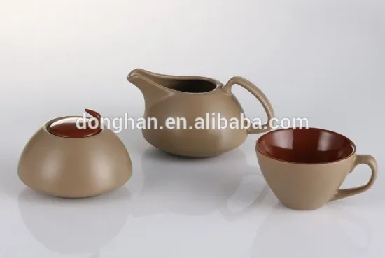 2015 ceramic 3 pcs tea set