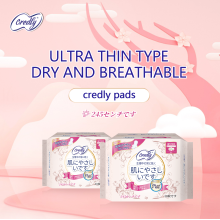 Daily sanitary napkins for women during menstruation
