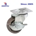 Heat Resistant Fixed Cast Iron Caster Wheel