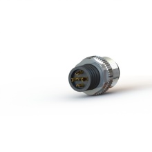 Electrical Wire To Wire Connectors M12 Male 5-pin C Key Unshielded Connectors Supplier