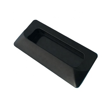 Haitan Polish Black Coated Zinc Alloy ABS Furniture Handles