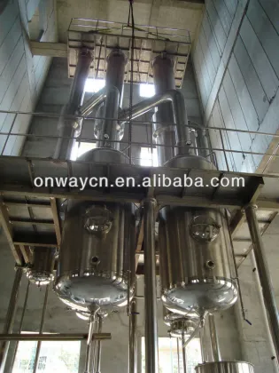Rotary Centrifugal Flow Heat Pump Thin Film Vacuum Evaporators for Wastewater Treatment