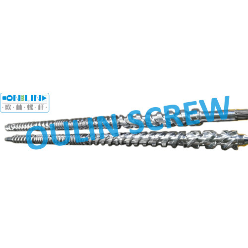 Nitrided Kmd Screw and Barrel for PVC Profile, for Kraussmaffei Extrusion