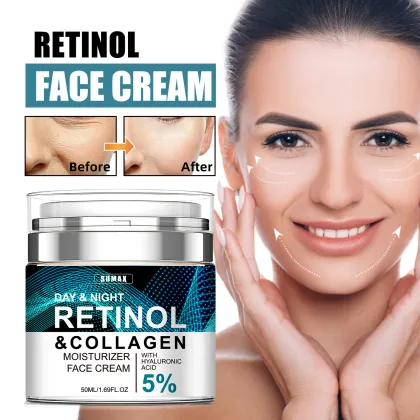 Korean Retinol Collagen Moisturizing Facial Cream - 50ml Whitening Skin Care