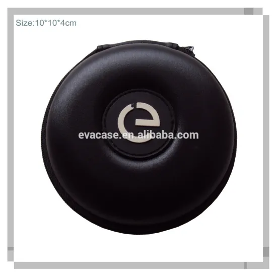 Waterproof EVA Earplug Protective Case with zipper