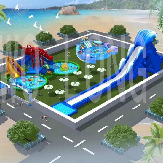 inflatable pvc material slide inflatable water slide with pool for hot sale