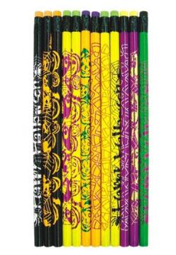 7\"HB,basswood foil&printing&mix printing pencil with eraser