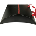 Caja de regalo de almohado de almohado negro Matt Candy