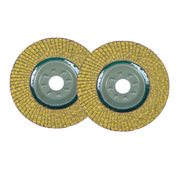 Ceramic Curved Abrasive Flap Disc for Angle Polishing