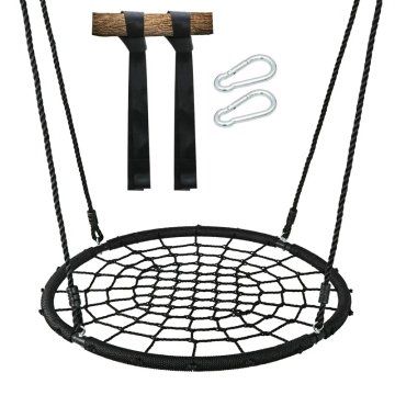 Großhandel Metal Swing mit Netzseil für Kinder im Freien