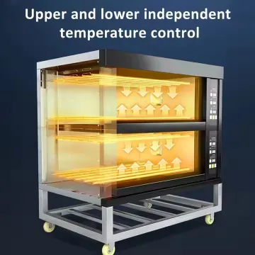 Professional 3 12 Trays Commercial Kitchen Gas Deck Bakery Home Piza Oven with Low Price