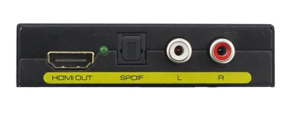 Convert HDMI audio spdif R/L