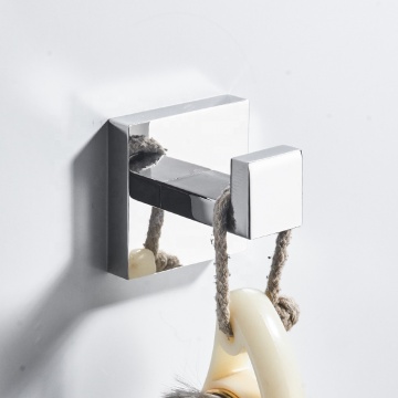Premium Stainless Steel Hotel Bathroom Robe Hooks and Towel Hangers