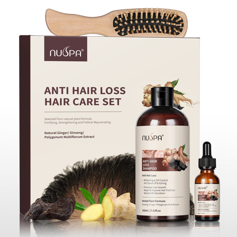 Hair Growth Serum Anti Loss Shampoo Hair Care Set