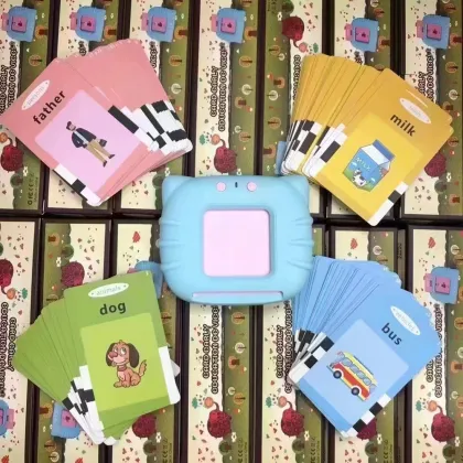 English Puzzle Enlightenment: An Interactive Card Insertion Learning Machine for Early Education