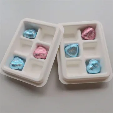 Pulp Insert Paper Chocolate Packaging Box Insert Tray
